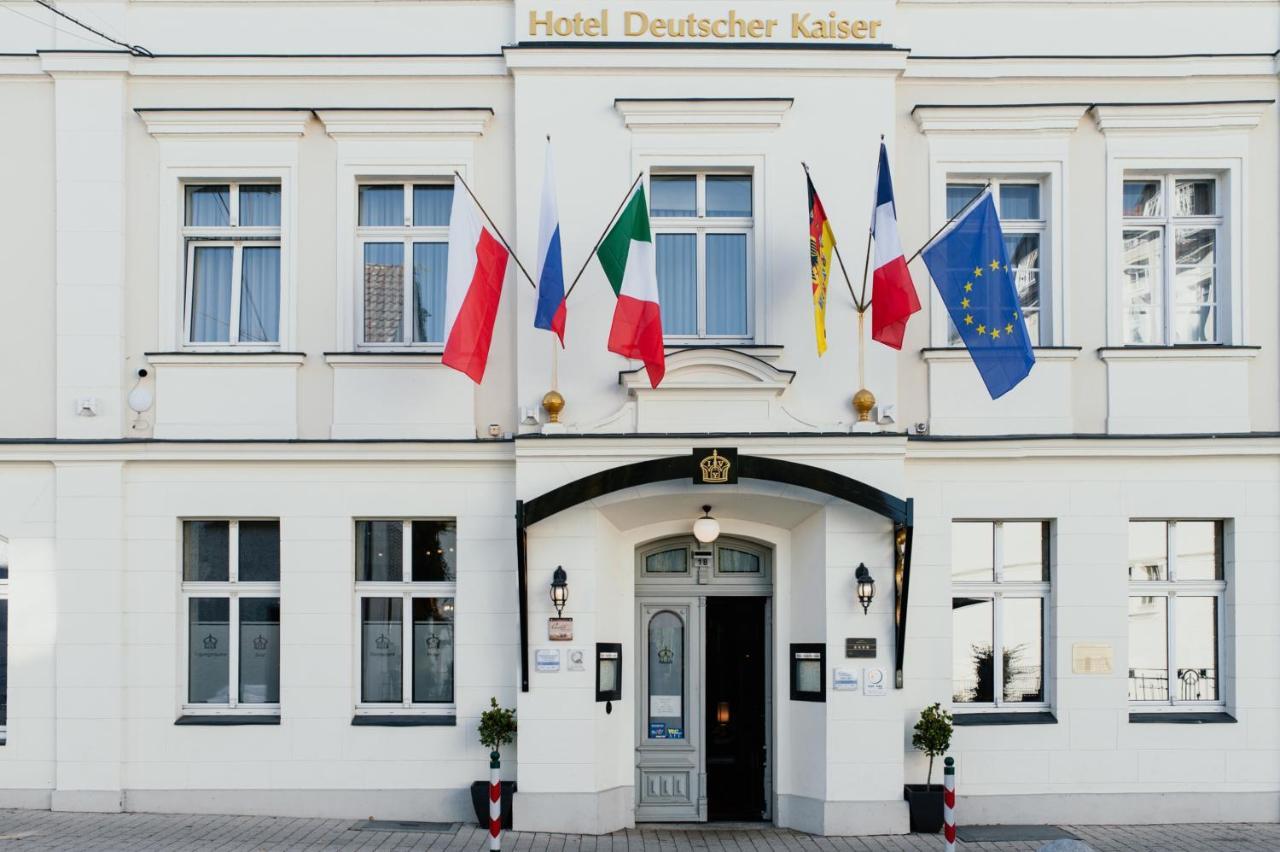 Hotel & Restaurant "Deutscher Kaiser" Perleberg Exterior foto